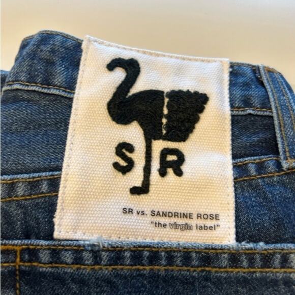 NWT Free People’s Sandrine Rose Jeans Women’s Size 24 Button Front Premium - Picture 6 of 8